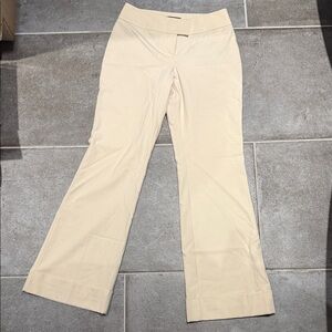 Elegant Cream Women's Pants